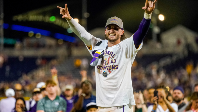 NCAA Baseball: College World Series Final-Florida vs LSU